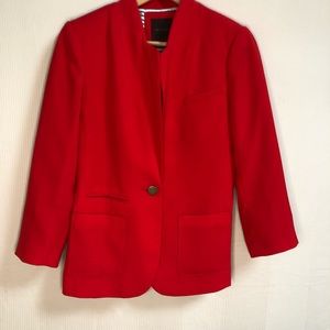 The Limited Red Blazer